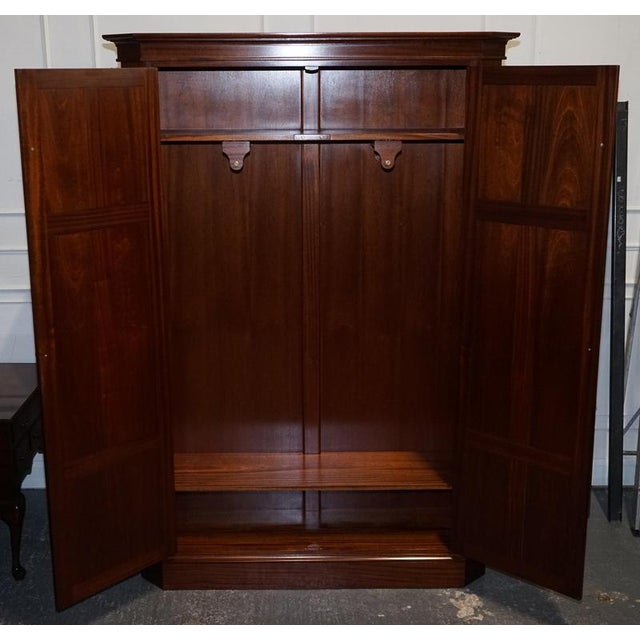 Large Bespoke Panelled Hallway Wardrobe For Sale - Image 10 of 18