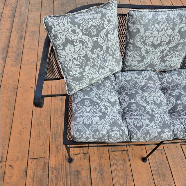 Dimensions: 51” Wide x 17” Seat Height x 29.75” Back height x 17.5” Deep This bench is in great condition. The black...