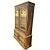 1960s Drexel Esperanto by Jim Peed - Pecan Wood China Cabinet - Made in 1964 - 52" W X 16" D X 78" H For Sale - Image 5 of 6