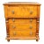 Diminutive Tiger Maple Sheraton Style Bench-Made Chest of Drawers For Sale