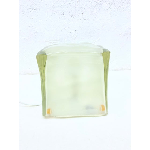 Iviken Glass Ice Cube Lamp from Ikea, 1990s For Sale - Image 6 of 11