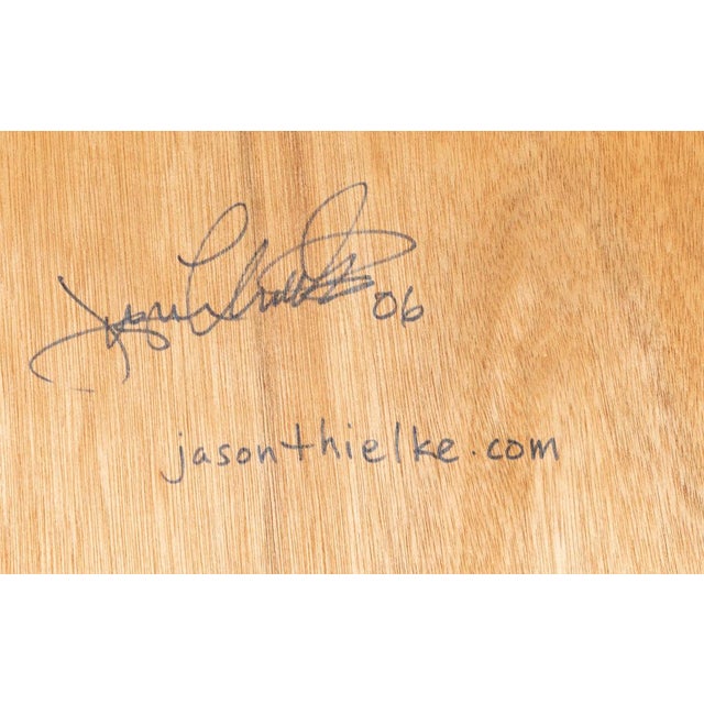 Huge Modern Jason Thielke Mixed Media Portrait Painting For Sale - Image 4 of 10