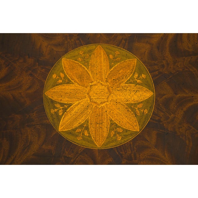 Kindel Winterthur Round Inlaid Coffee Table For Sale - Image 11 of 14