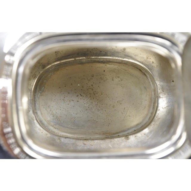 Antique William Adams Wa English Sheffield Victorian Silver Plated Tea Set - 5 Pc For Sale - Image 13 of 17