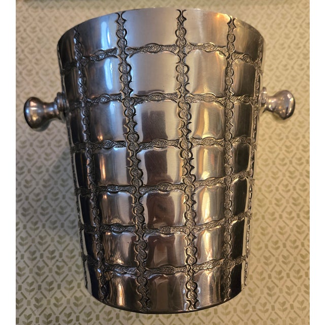 Vintage Godinger Ice or Champagne Bucket With Handles For Sale In Saint Louis - Image 6 of 8