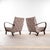 Armchair in Floral Jacquard Fabric from Jindrich Halabala, 1950s For Sale - Image 6 of 9