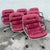 This set of six 1988 vintage office chairs by Steelcase brings bold color and classic corporate modernism to any office or...