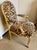 Late 19th Century French Gilt Bergère Chair With Brunschwig & Fils Leopard Velvet For Sale - Image 5 of 9