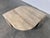 Italian Sculptural Eye-Shaped Coffee Table in Travertine, 1980s For Sale - Image 10 of 13