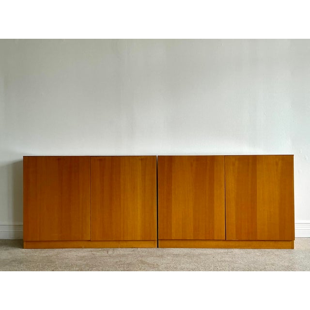 Vintage Custom Two Part Long Credenza For Sale In West Palm - Image 6 of 12