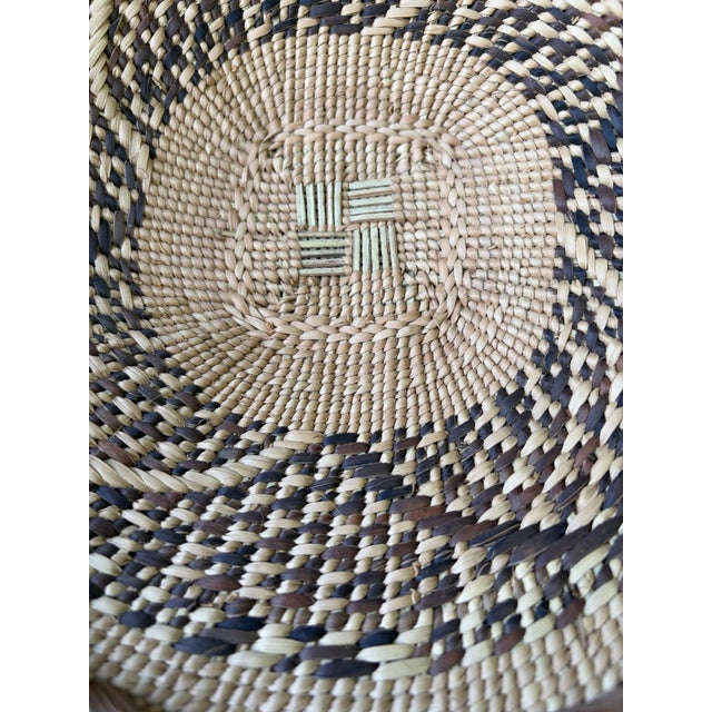 Vintage Hand Woven Tonga Basket For Sale - Image 4 of 10