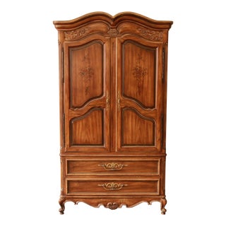 Drexel Heritage French Provincial Armoire For Sale