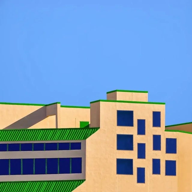 John C. Magee, Low Rise Modernisim, Photographic Paper, in Flawless conditions. Designed from 2000 This piece has an...