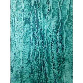 Jay Yang Vintage Green Malachite Fabric - 2 Yards For Sale