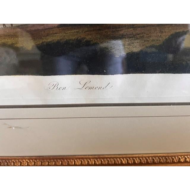 English Mid 19th Century Ben Lomond Mountain Lithograph - Gf Robson For Sale - Image 3 of 5