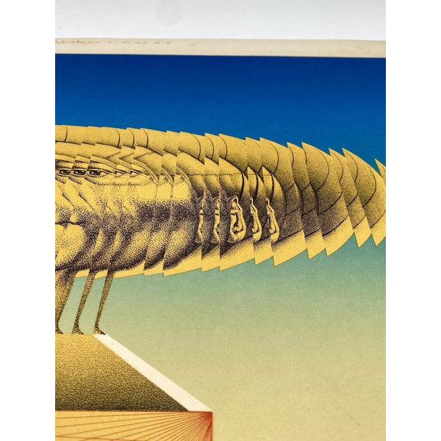Rudolf Hausner, Adam, Why Are You Trembling?, 1970s, Screenprint For Sale - Image 8 of 15