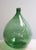 Vintage Italian Emerald Green Blown Glass Teardrop-Form Demijohn Carboy For Sale - Image 4 of 18
