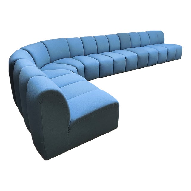 Vintage Dutch Mississippi Modular Sofa by Pierre Paulin for Artifort, 1970s, Set of 15 For Sale