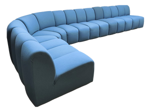 Vintage Dutch Mississippi Modular Sofa by Pierre Paulin for Artifort, 1970s, Set of 15