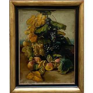 Maximilian Ciccone, Italian Still Life, Oil on Canvas, Framed For Sale