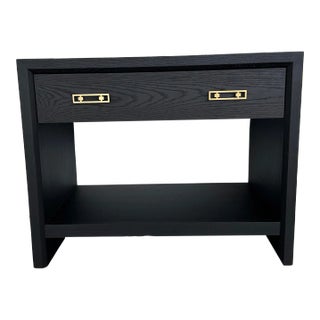 Mitchell Gold Bob Williams Malibu 1 Drawer Side Table For Sale