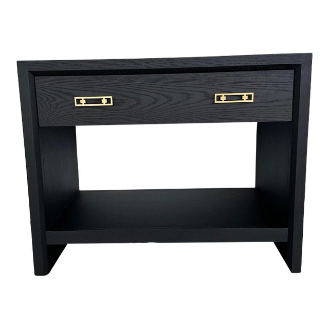 Mitchell Gold Bob Williams Malibu 1 Drawer Side Table For Sale