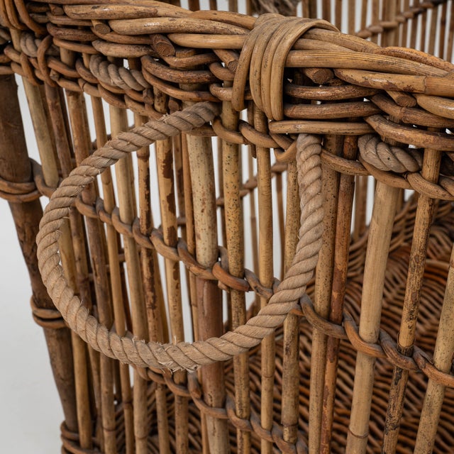 1920s French Wicker Basket For Sale - Image 14 of 18
