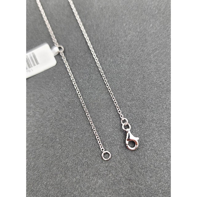 Metal 2.85 Ct Rose Cut Diamond Necklace For Sale - Image 7 of 9