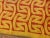 1950s Orange Yellow Modern Vintage Art Deco European Rug 4' X 6'2 Handknotted Wool Carpet For Sale - Image 17 of 18