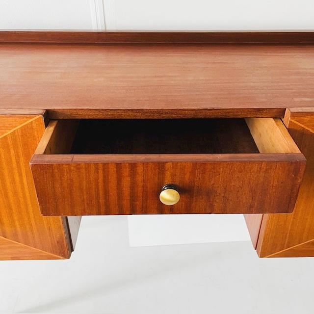 Vintage Danish Dressing Table or Sideboard in Teak, 1960s For Sale - Image 9 of 12