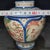 Ceramic 1950s Wucai Porcelain Jar, Chinese Open Window Figural & Phoenix Scene Pot For Sale - Image 7 of 8