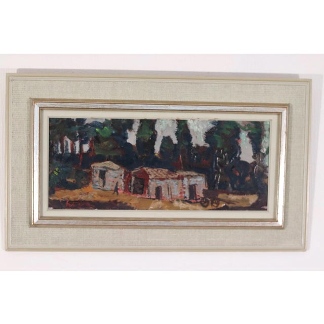 Bertil Wahlberg, Nestled Houses, 1960s, Oil on Canvas, Framed For Sale - Image 11 of 18