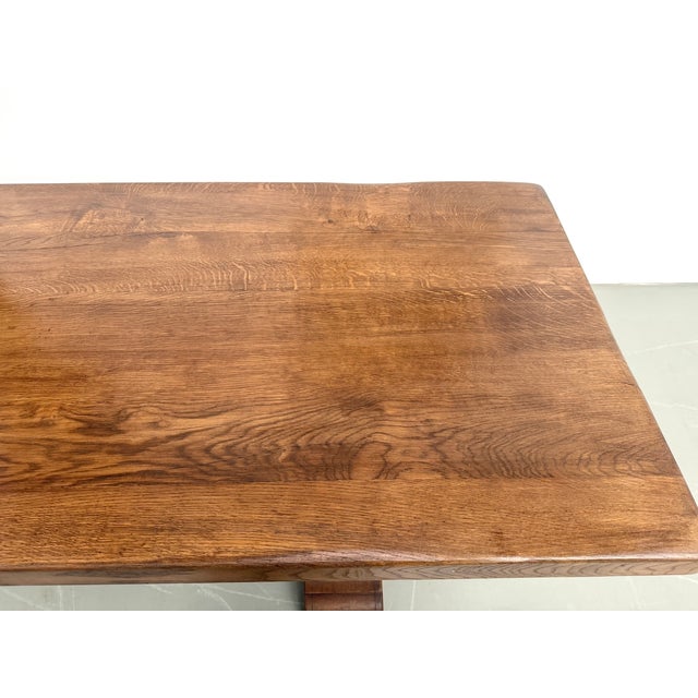 Monastery Table in Oak with Turned Balusters, France, 1930s For Sale - Image 10 of 18
