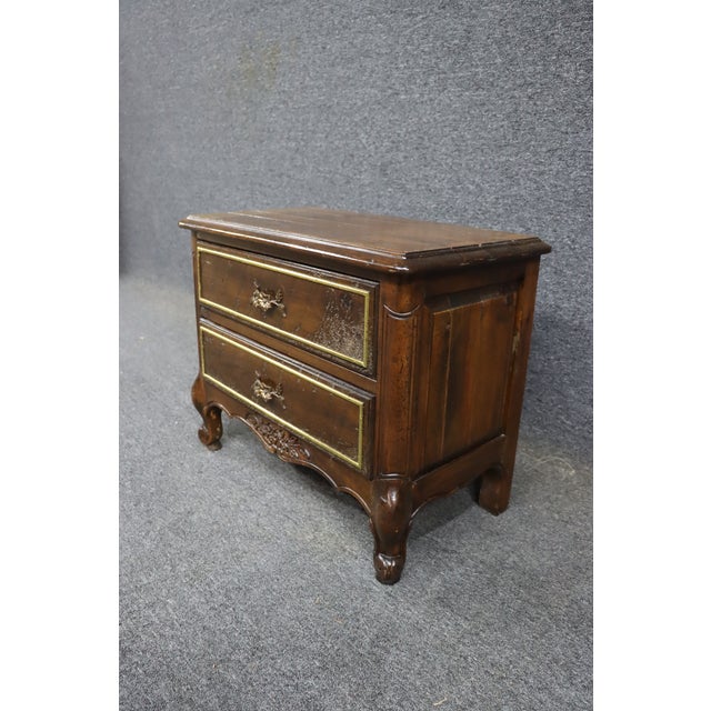Habersham Furniture Early 20th Century Habersham Country French Nightstand For Sale - Image 4 of 9