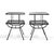 Mid-Century Modern Two-Tiered Iron End Tables by Frank & Son (Pair) For Sale - Image 3 of 7