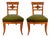 Biedermeier Birch Chairs, 1800s, Set of 2 For Sale