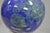 Vintage Mid Century Modern Blue Glaze Ceramic Pottery World Globe Face Sculpture For Sale In Philadelphia - Image 6 of 12