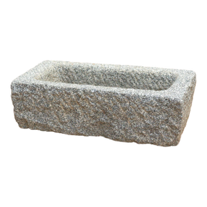 Nepalese Antique Granite Basin Pot