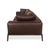 Lifesteel 4-Seater Sofa in Brown Leather from Flexform For Sale - Image 11 of 12