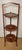 Antique Edwardian inlaid mahogany 3-tier cake stand with shaped top and 3 shaped tiers with satinwood inlaid shells. It...