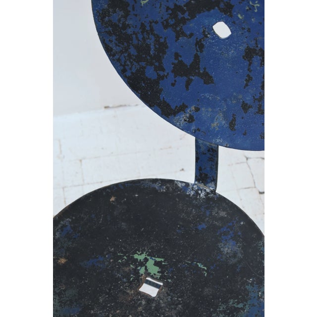 Mid 20th Century Vintage Assembled Agricultural Machinery Steel Chairs, Circa Mid 20th Century For Sale - Image 5 of 18