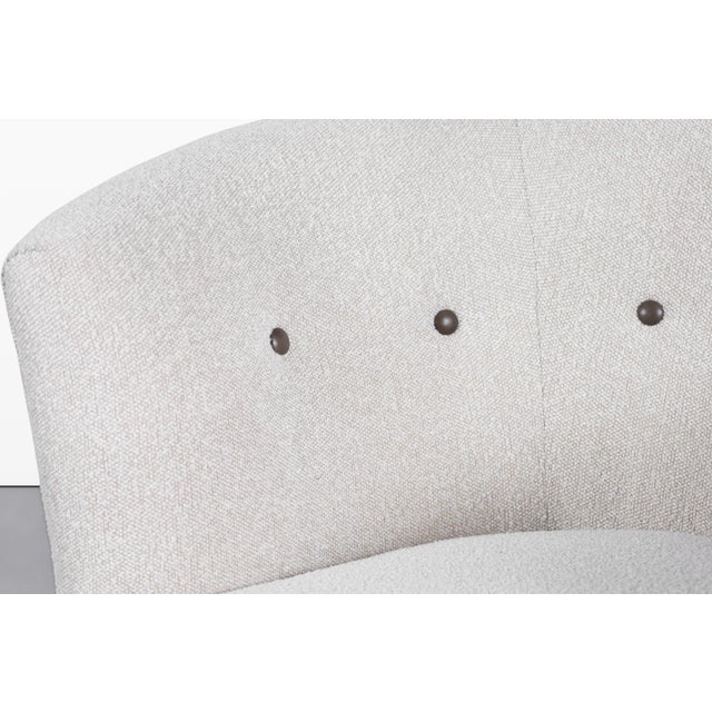 Mid-Century Modern Barrel Back Swivel Lounge Chairs, 1960s For Sale - Image 10 of 14
