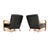 Vintage French Art Deco Leather Armchairs by Jindrich Halabala, 1930, Set of 2 For Sale - Image 6 of 13