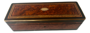 Napoleon III Glove Box in Thuya Burl, 1800s