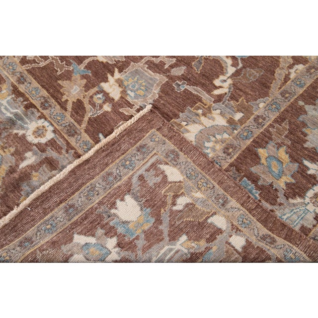 Contemporary 21st Century Modern Sultanabad Rug 10 X 14 For Sale - Image 3 of 9
