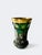 Bohemian Lithyalin Glass Vase For Sale - Image 3 of 6