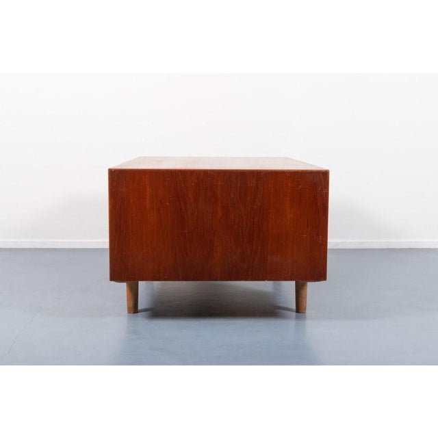 Modern Danish Architectural Teak Desk, 1950s For Sale - Image 14 of 17