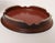 Vintage Crimson Incised Ceramic Planter With Saucer / Stand by Deanna Nichols For Sale - Image 17 of 18