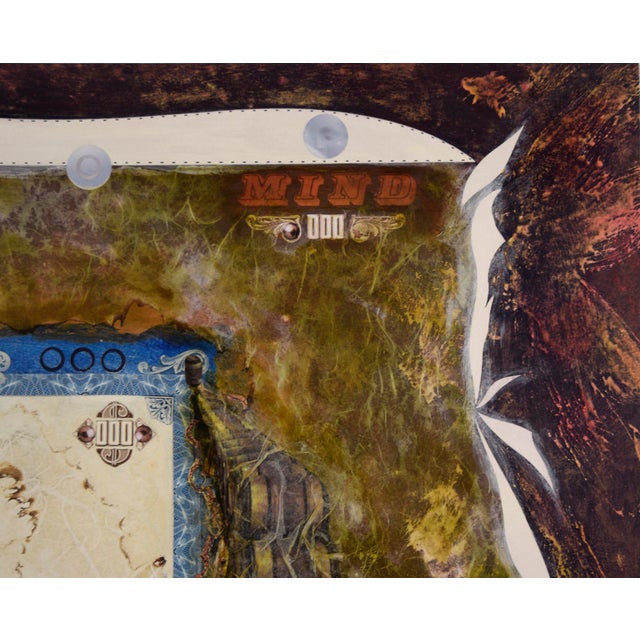 "Bare in Mind" Satirical Bond Paperwork Collage Elaborate collage by Mickey "Kano" Kane (American, 20th century). This...