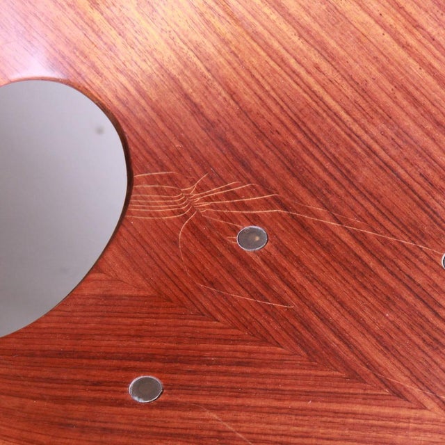 Wood Medea Chairs by Vittorio Nobili for Fratelli Tagliabue, 1960s, Set of 10 For Sale - Image 7 of 8